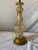 1940s Bubble Gold and Gold Leaf "Cordonato D'Oro" Murano Glass Lamp by Barovier & Toso For Sale In Palm Springs - Image 6 of 13