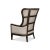 Updated Modern Classic Wingchair For Sale - Image 4 of 13