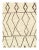 Genuine Fine Moroccan Very Decorative The modern style of this rug will give your room a contemporary accent. 100% Lamb's...