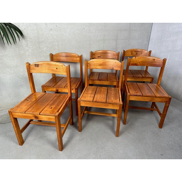 Vintage Dining Room Chairs, Set of 6 For Sale - Image 13 of 13