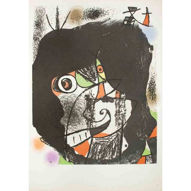 ''Les Révolutions Scéniques du XX siècle'' is an original lithograph realized by Joan Miró in 1975. This is a limited...