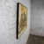 Mid 20th Century Mid-20th Century Mid-Century Modern Large Resting Tiger Canvas Painting by Pettersen Black and Gold Frame For Sale - Image 5 of 18