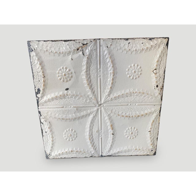 Late 19th Century Antique Tin Ceiling Remnant For Sale - Image 5 of 5