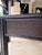 McGuire Espresso Wood Desk With Cane Detailing For Sale - Image 10 of 14