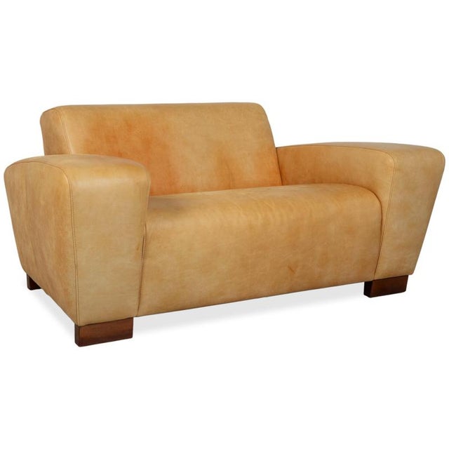 3-Seater Sofa, Lounge Chair and Ottoman in Cognac Leather from Machalke, Set of 3 For Sale - Image 6 of 18