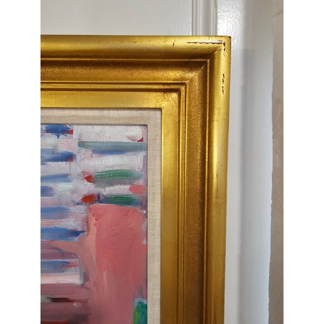 Abstract "Le Bouquet Du Printemps"- Signed Michele Lellouche For Sale - Image 3 of 11