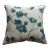 Calming Blue Flower Pillow For Sale