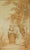 Tan Antique Circa 1880 French Aubusson Tapestry 2'8 X 4'1 For Sale - Image 8 of 8