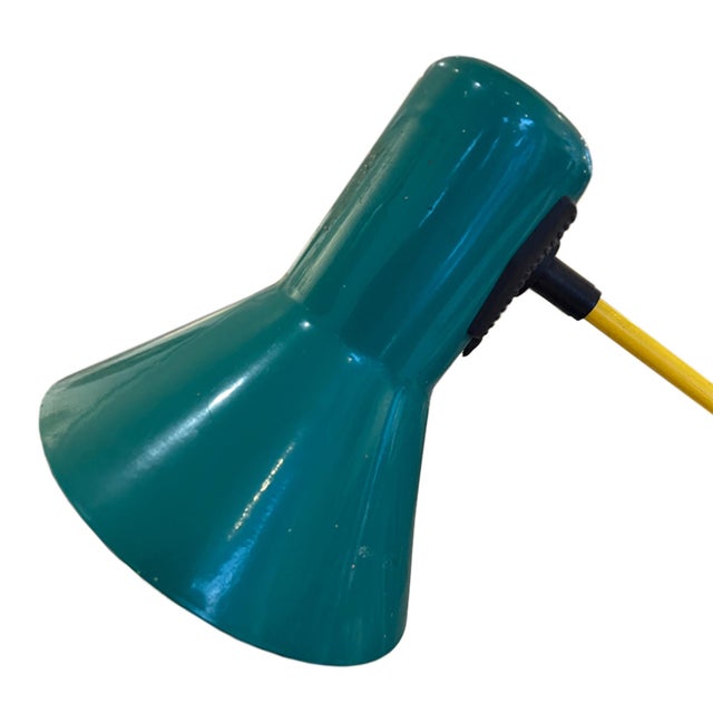 Italian Multicoloured Floor Lamp, 1980s For Sale - Image 3 of 5