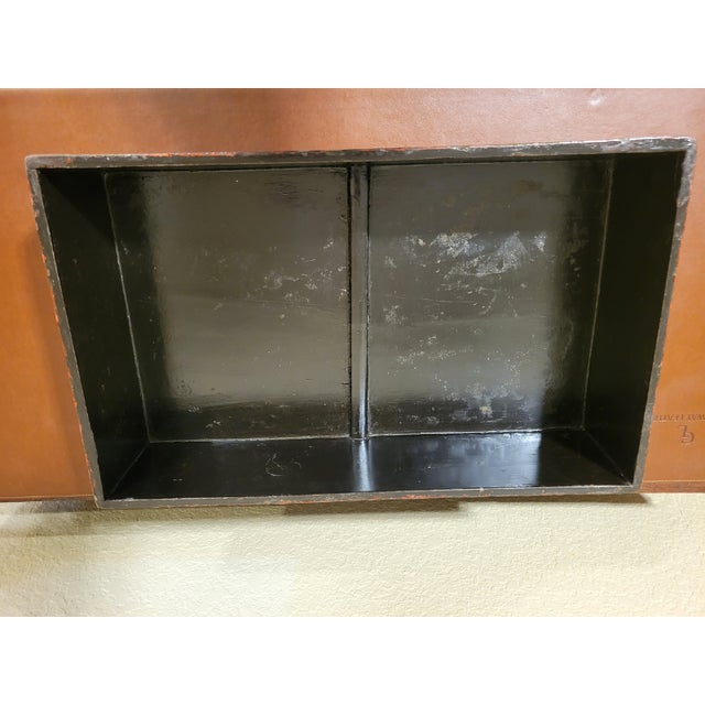 Chinese Antique Chinese Food Presentation Red & Gilt Box For Sale - Image 3 of 9