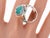 Silver sz9.5 Konstantino 18k/Sterling Chalcedony ring For Sale - Image 8 of 11