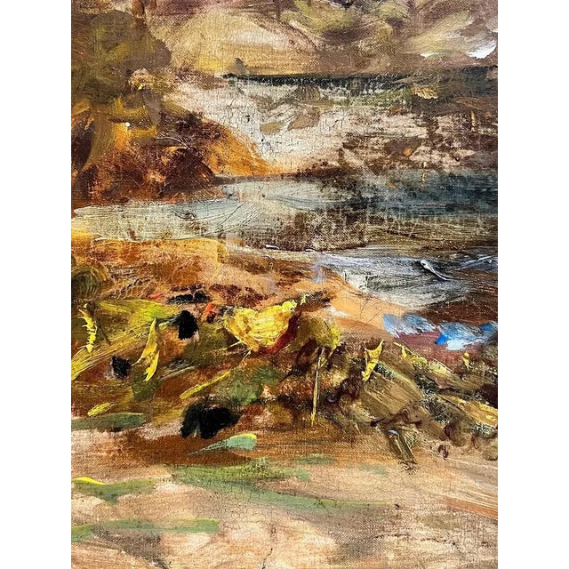 Unknown Artist, The Farm, Oil on Canvas For Sale - Image 8 of 13