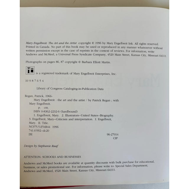 Black Mary Engelbreit the Art and the Artist Book by Patrick Regan With Mary Engelbreit 1996 Copyright For Sale - Image 8 of 12