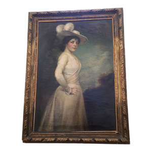 Lady With an Attitude Oil Painting