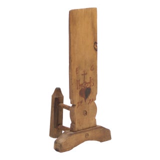 Antique Folk Art Schwingstock Ornament, 1799 For Sale