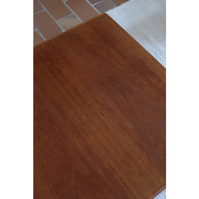 Wood Teak Coffee Table by Henning Kjærnulf for Vejle Møbelfabrik, Denmark, 1960s For Sale - Image 7 of 10