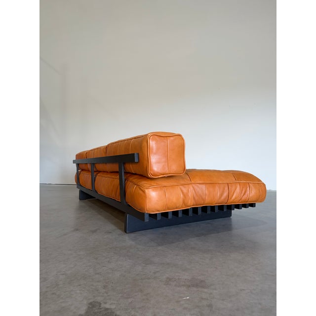 De Sede Vintage 1970's De Sede Attrb Ds 80 Patchwork Leather Daybed For Sale - Image 4 of 12