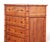 19th Century 19th Century French Faux Bamboo Semainier Commode–Seven-Drawer Pine Chest For Sale - Image 5 of 11