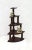 1930s Large Folk Art Spool Corner Shelf From the 1930s For Sale - Image 5 of 8