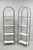 Vintage Mid Century Modern Narrow Arched Wrought Iron Etagere Bookcase - A Pair For Sale - Image 14 of 14