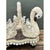 Cream Vintage Shell Encrusted Wood Swan Table For Sale - Image 8 of 13