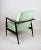 Light Green GFM63 Lounge Chair by J. Kedziorek, 1970s For Sale - Image 4 of 12