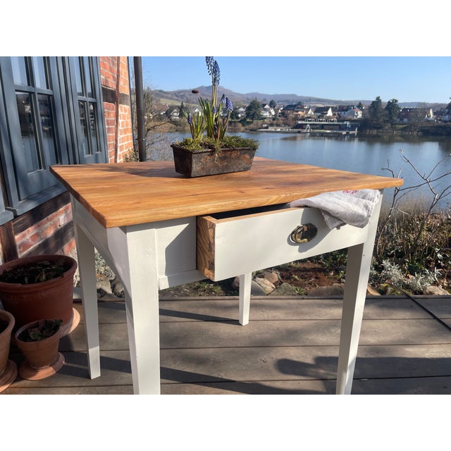 Antique Table in Fir, 1890s For Sale - Image 11 of 18