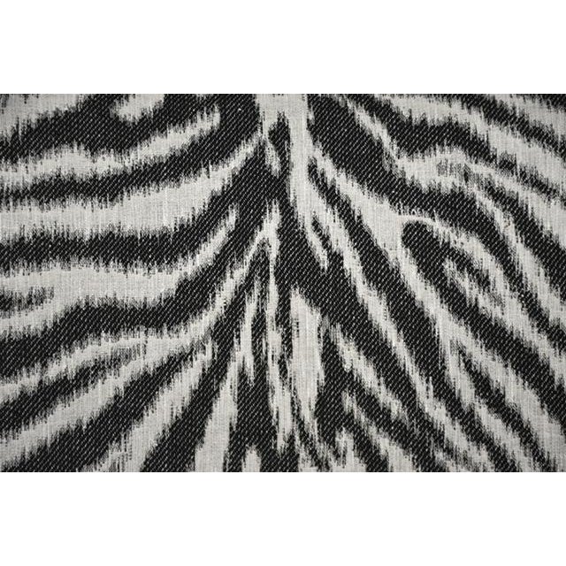 1950s Jens Risom Walnut Zebra Lounge Chairs - A Pair For Sale - Image 9 of 9