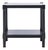 Black Rafiki Rectangle Accent Table in Black For Sale - Image 8 of 8