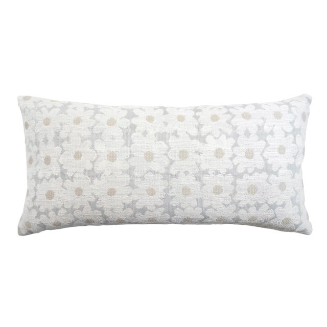 Contemporary Kevin O'Brien Daisy Shell 10 x 20" Performance Pillow For Sale - Image 3 of 3