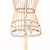 Wood Mannequin in Rattan, 1970s For Sale - Image 7 of 10