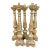 19th Century Italian Carved and Giltwood Altar Sticks For Sale