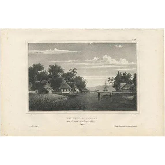 Dumont Durville, Ambon Island, 1833, Paper For Sale - Image 6 of 6