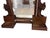 Antique Victorian Walnut Marble Top Dresser With Tilting Mirror & Hand-Carved Acorn Pulls For Sale - Image 10 of 10