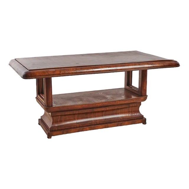 Art Deco Brown Table For Sale