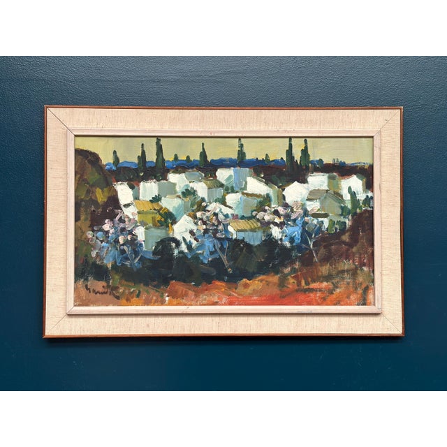 Tage Gavik, Almuñécar, Spain, 1960s, Oil on Canvas, Framed For Sale - Image 12 of 18