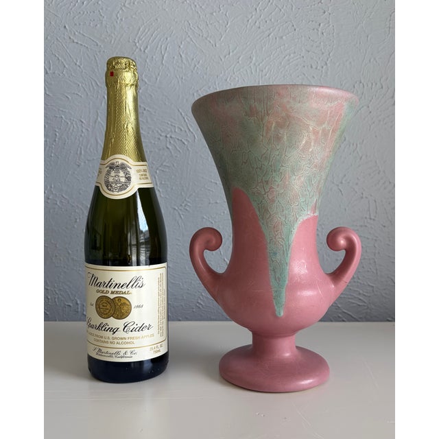 Camark Pottery Double-Handled Vase For Sale - Image 4 of 12