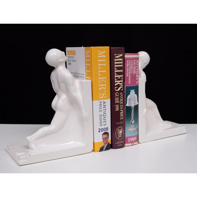 Art Deco Bookends by Godefridus Boonekamp Pottery Schoonhoven, 1930, Set of 2 For Sale - Image 6 of 12