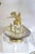 19th Century 19th Century Harkness Library Gold Hummingbird on Crystal Shell Inkwell For Sale - Image 5 of 7