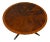 Traditional Mahogany Round Cocktail Table For Sale