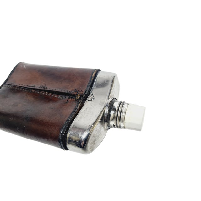 1950s Art Deco French Glass Flask, 1950s For Sale - Image 5 of 10