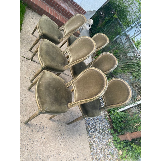 Maison Jansen Style Dining Chairs -Set of 6 For Sale In Philadelphia - Image 6 of 12