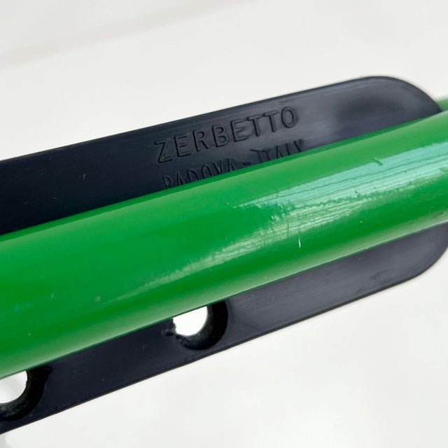 Green Double Neon Lamp by Gian N. Gigante for Zerbetto, 1980s For Sale - Image 11 of 13