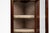 1950s Vintage French Louis XV Style Corner Display Cabinet with Arched Glass, 1950s For Sale - Image 5 of 15