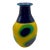 1996 Tony Cray Post Modern Art Glass Vase For Sale