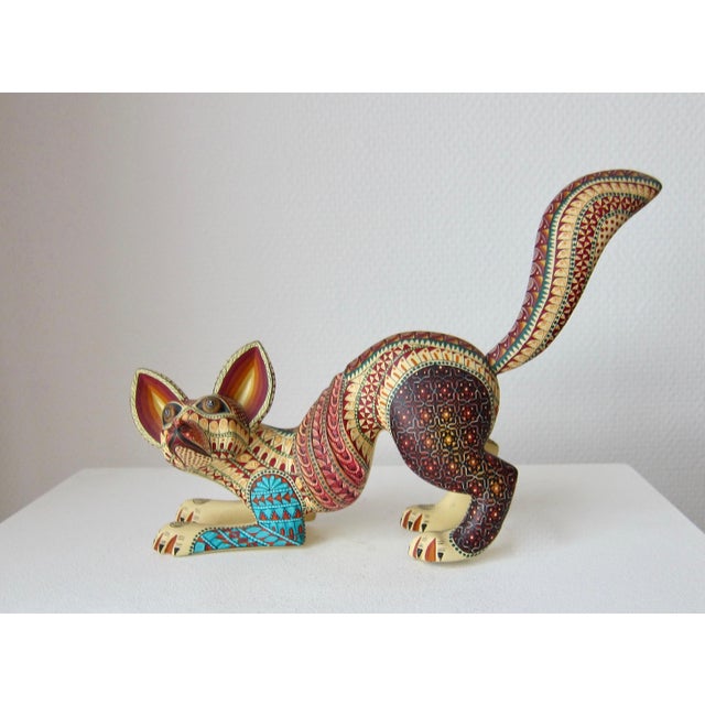 2000 - 2009 Mexican Artist, Hand Carved Alebrije Dog, 2000s, Copal For Sale - Image 5 of 8