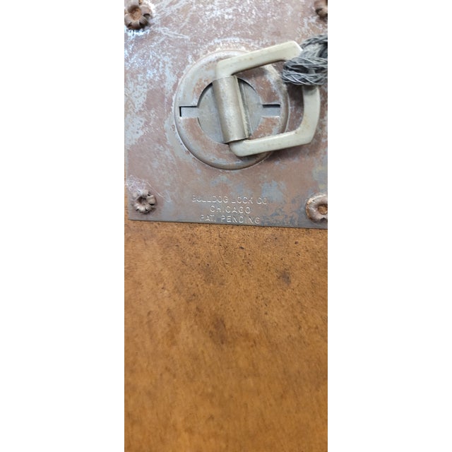 1950s Mid Century Modern Large Oval Mirror For Sale In Philadelphia - Image 6 of 8