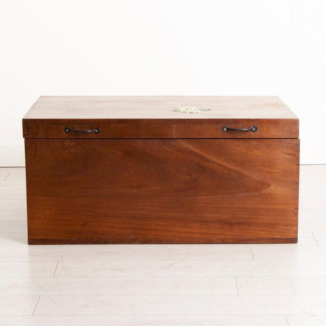 Air Cargo Packing Crate in East African Mahogany For Sale - Image 13 of 13