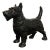 Vintage 1930s Cast Iron Scottish Terrier Scottie Doorstop For Sale