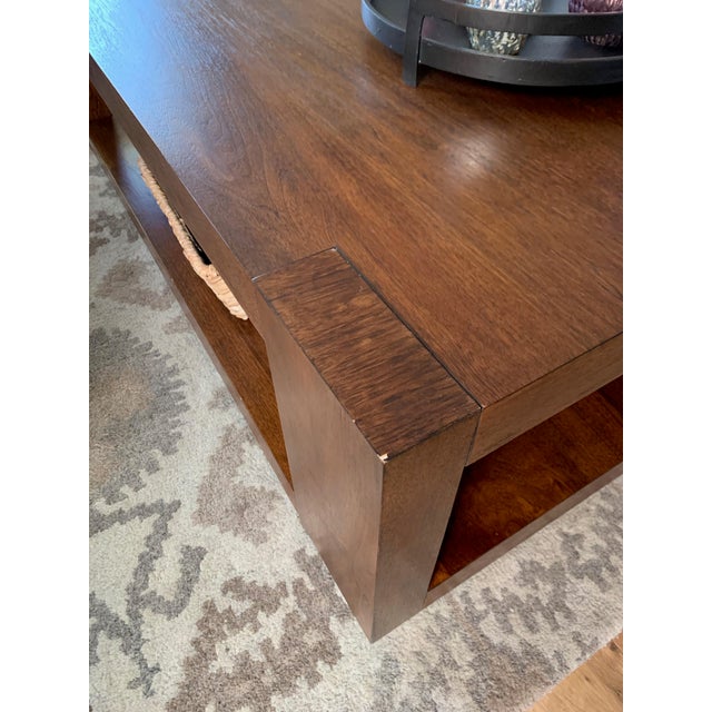 Crate Barrel Lodge Wood Coffee Table Chairish,Compound Interest Calculator Monthly Contributions Formula